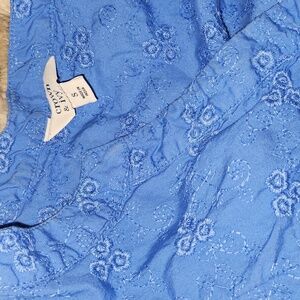 Crown & Ivy Blue Embroidered Dress